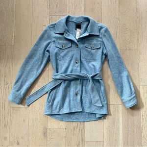 NWT Reitman’s Super Soft Light Blue Shacket